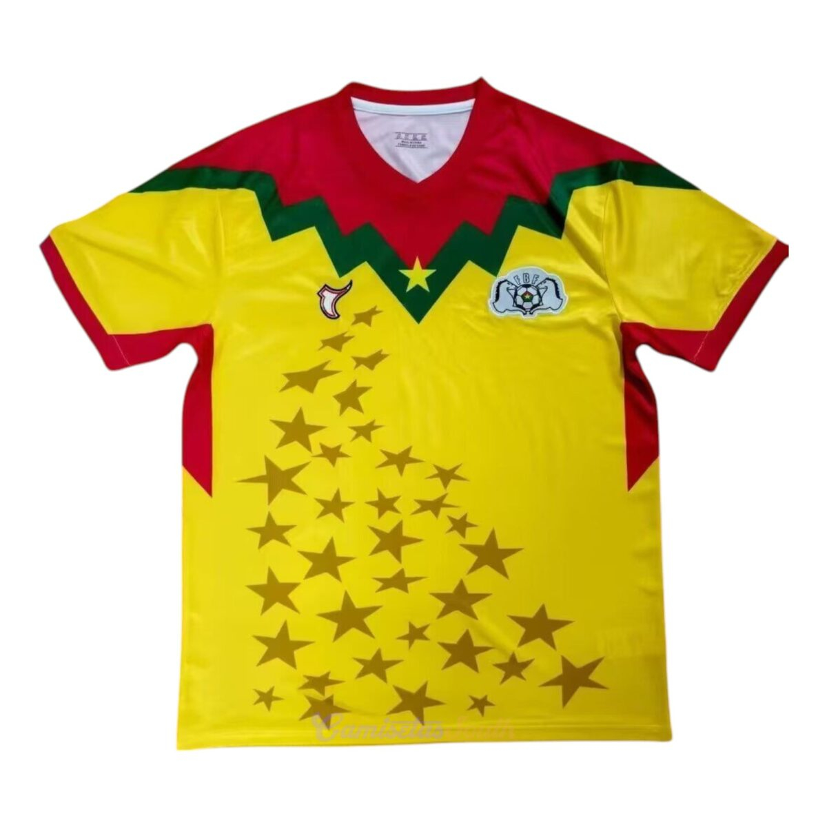 CAMISETA TERCERA EQUIPACIÓN BURKINA FASO 2025 VERSIÓN FAN