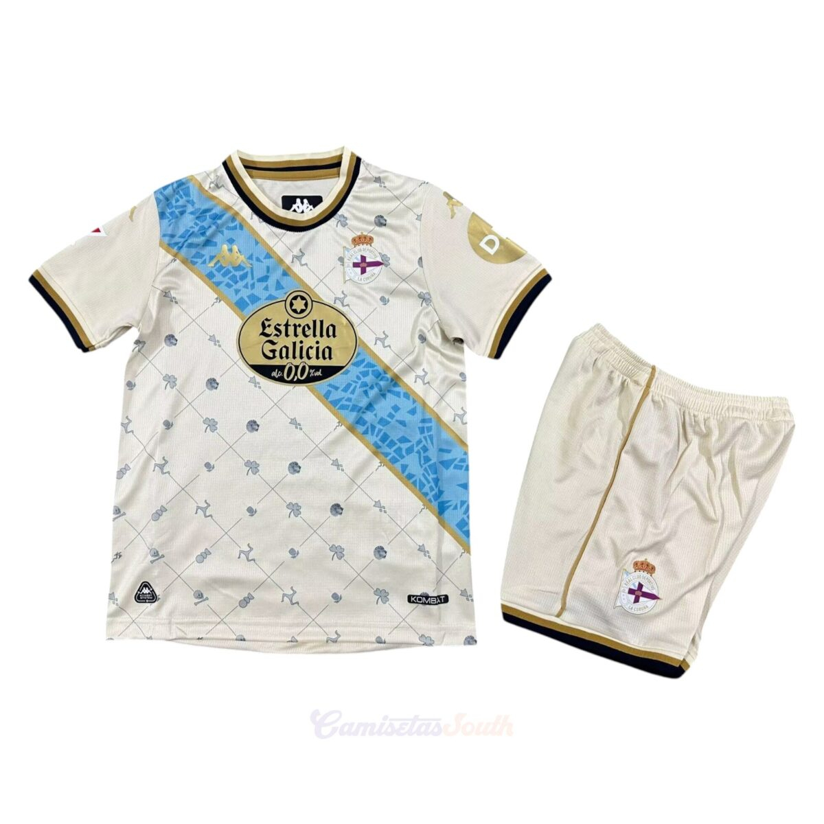 CAMISETA TERCERA EQUIPACIÓN DEPORTIVO DE LA CORUÑA 25/26 VERSIÓN INFANTIL