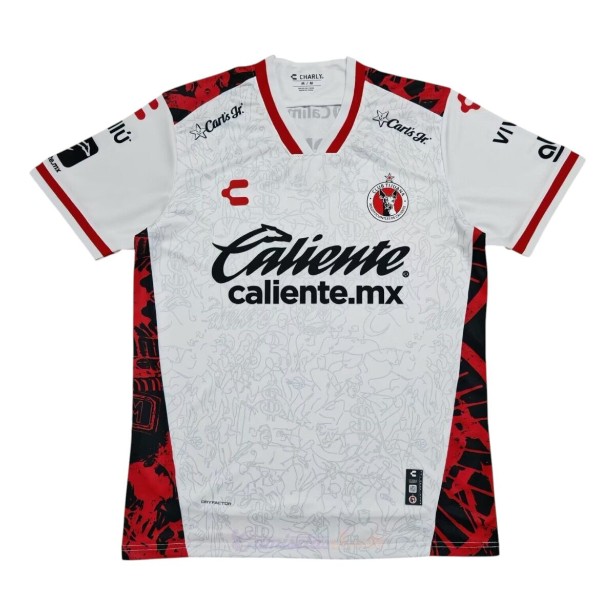 CAMISETA SEGUNDA EQUIPACIÓN CLUB TIJUANA 25/26 VERSIÓN FAN