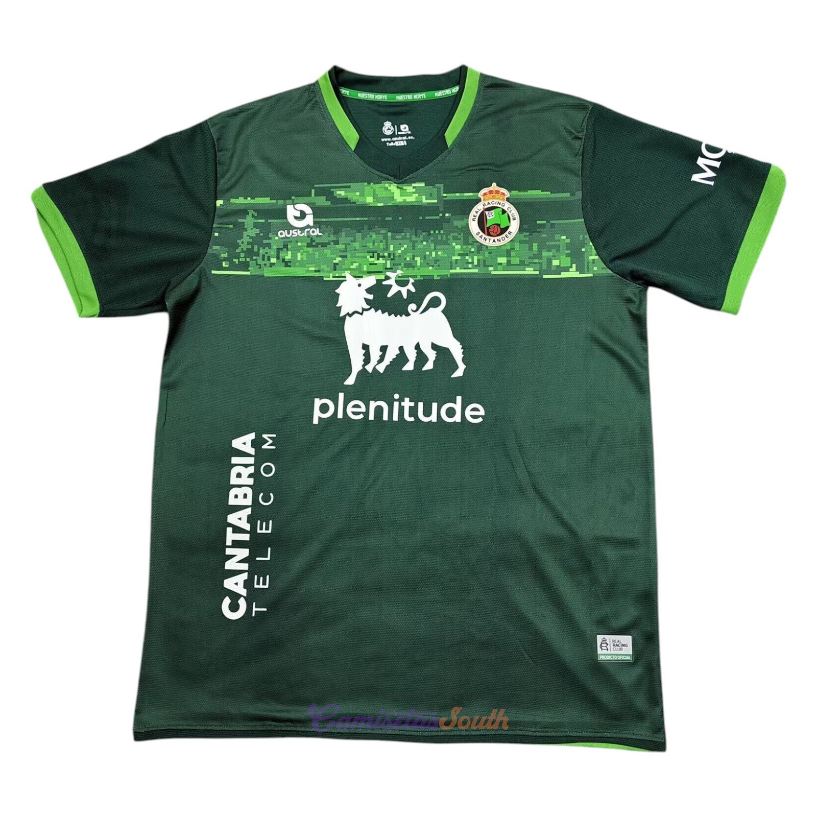 CAMISETA SEGUNDA EQUIPACIÓN RACING DE SANTANDER 25/26 VERSIÓN FAN