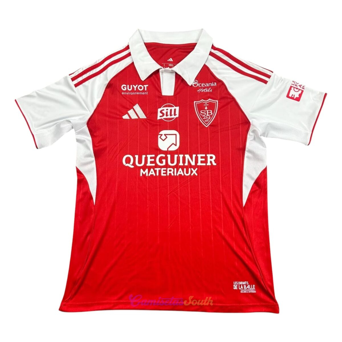 CAMISETA PRIMERA EQUIPACIÓN STADE BRESTOIS 25/26 VERSIÓN FAN