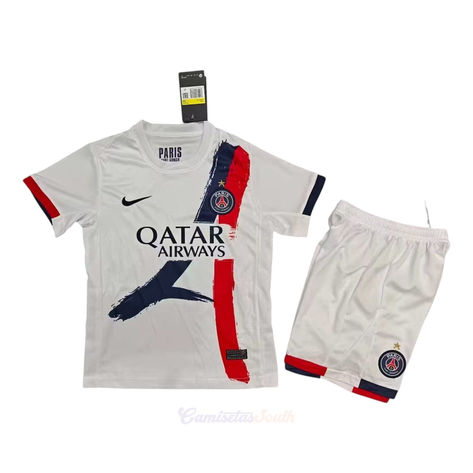 CAMISETA SEGUNDA EQUIPACIÓN PSG 25/26 VERSIÓN INFANTIL
