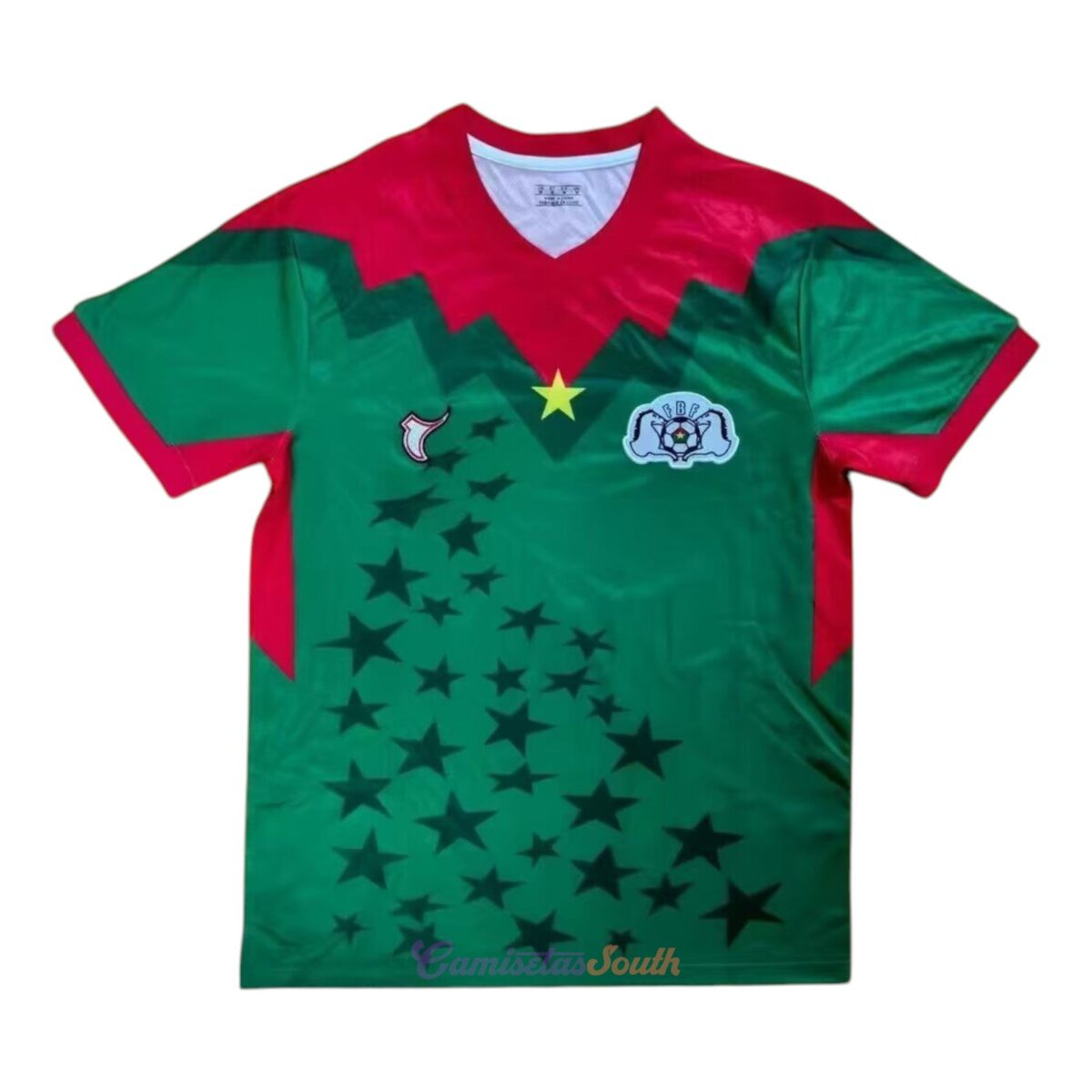 CAMISETA PRIMERA EQUIPACIÓN BURKINA FASO 2025 VERSIÓN FAN
