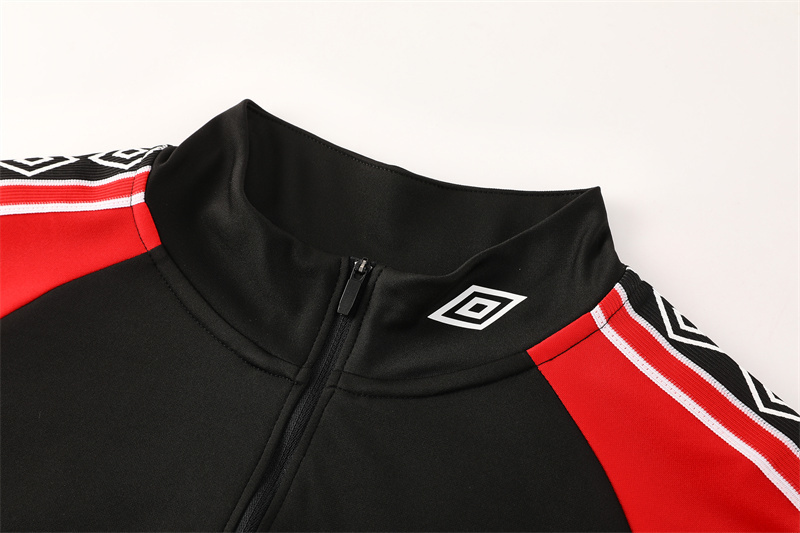 POLERÓN DE BUZO MEDIO CIERRE MANCHESTER UNITED RETRO - Imagen 5