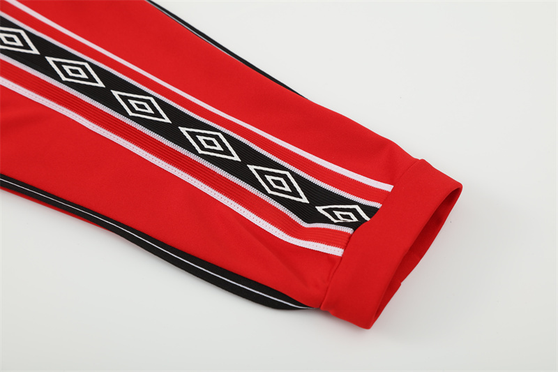 POLERÓN DE BUZO MEDIO CIERRE MANCHESTER UNITED RETRO - Imagen 8