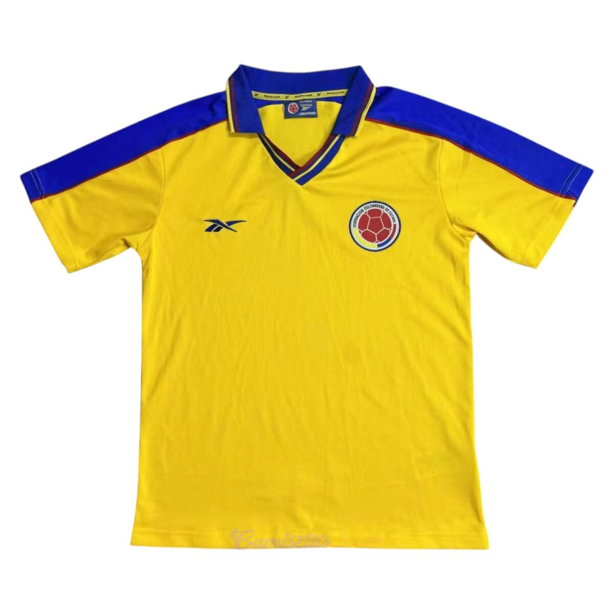 CAMISETA PRIMERA EQUIPACIÓN COLOMBIA 1998