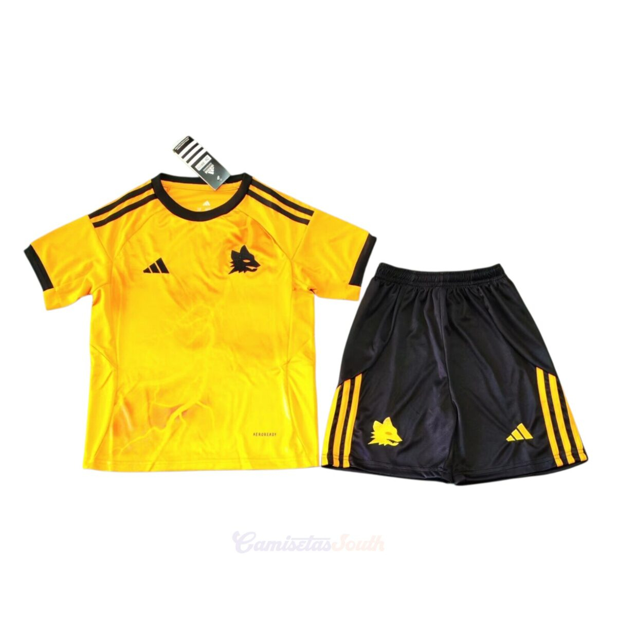 CAMISETA SEGUNDA EQUIPACIÓN AS ROMA 25/26 VERSIÓN INFANTIL