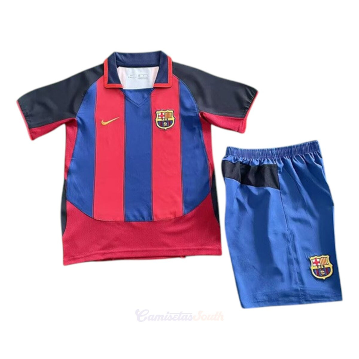 CAMISETA PRIMERA EQUIPACIÓN BARCELONA 2003/04 INFANTIL