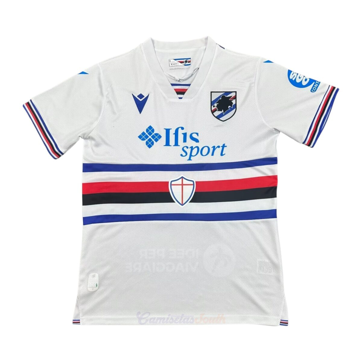 CAMISETA SEGUNDA EQUIPACIÓN SAMPDORIA 25/26 VERSIÓN FAN