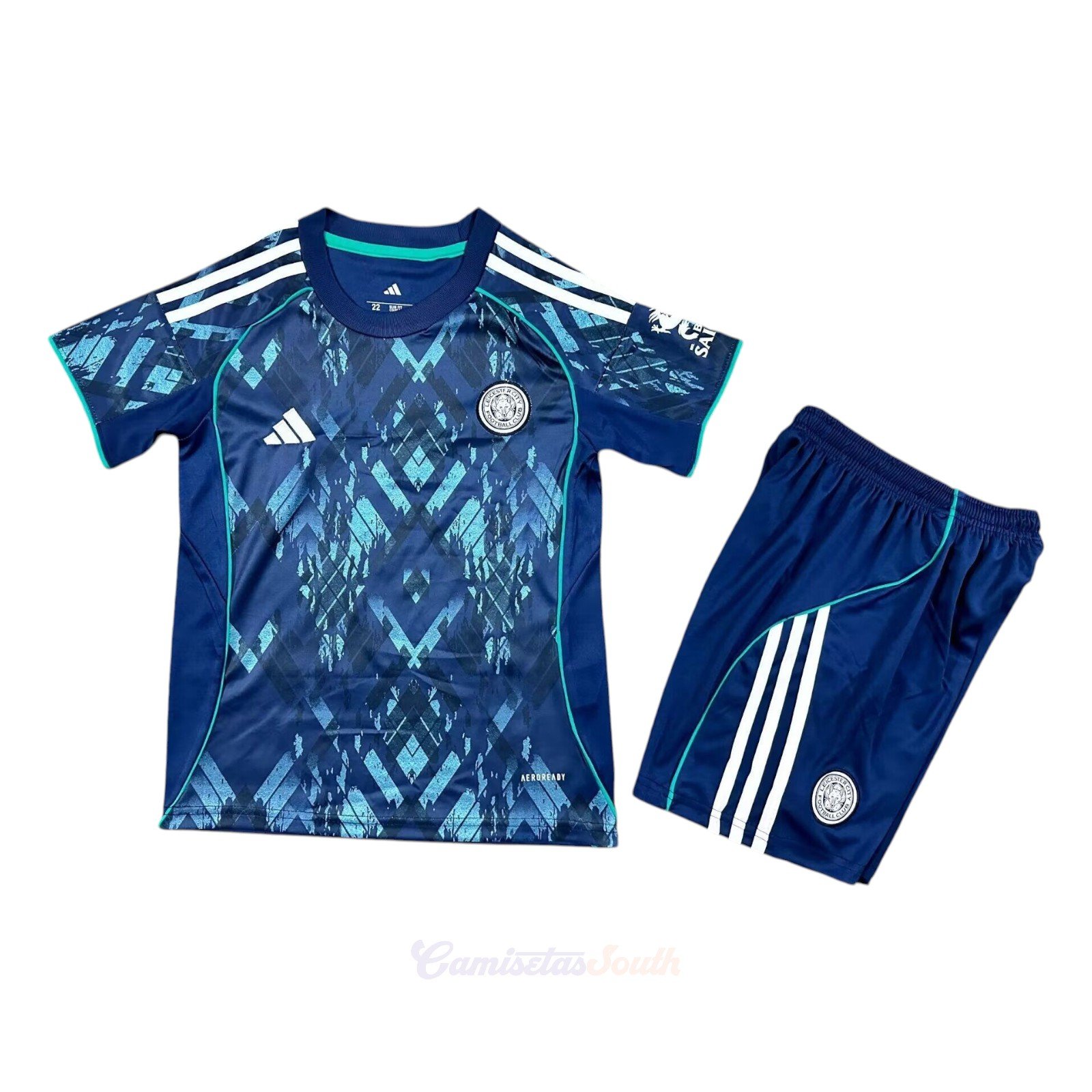 CAMISETA SEGUNDA EQUIPACIÓN LEICESTER CITY 25/26 VERSIÓN INFANTIL