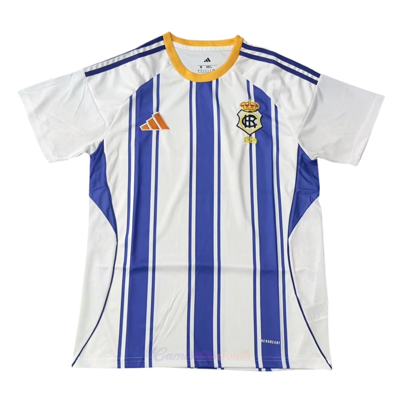 CAMISETA PRIMERA EQUIPACIÓN RECREATIVO DE HUELVA 25/26 VERSIÓN FAN