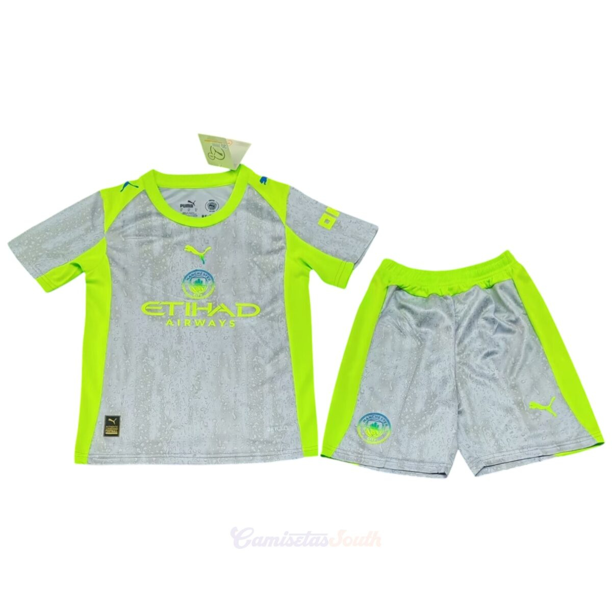 CAMISETA TERCERA EQUIPACIÓN MANCHESTER CITY 25/26 VERSIÓN INFANTIL
