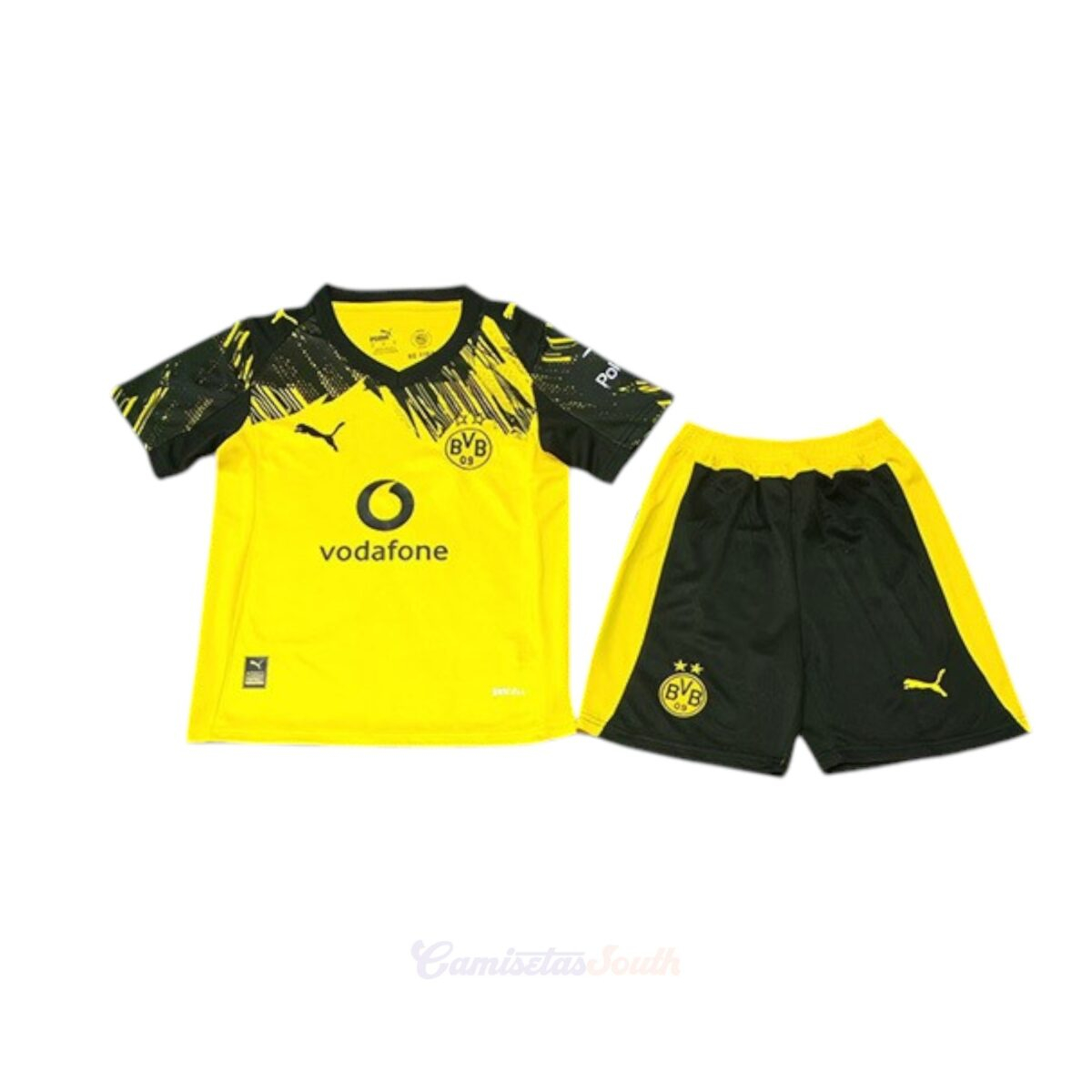 CAMISETA PRIMERA EQUIPACIÓN BORUSSIA DORTMUND COPA 25/26 VERSIÓN INFANTIL