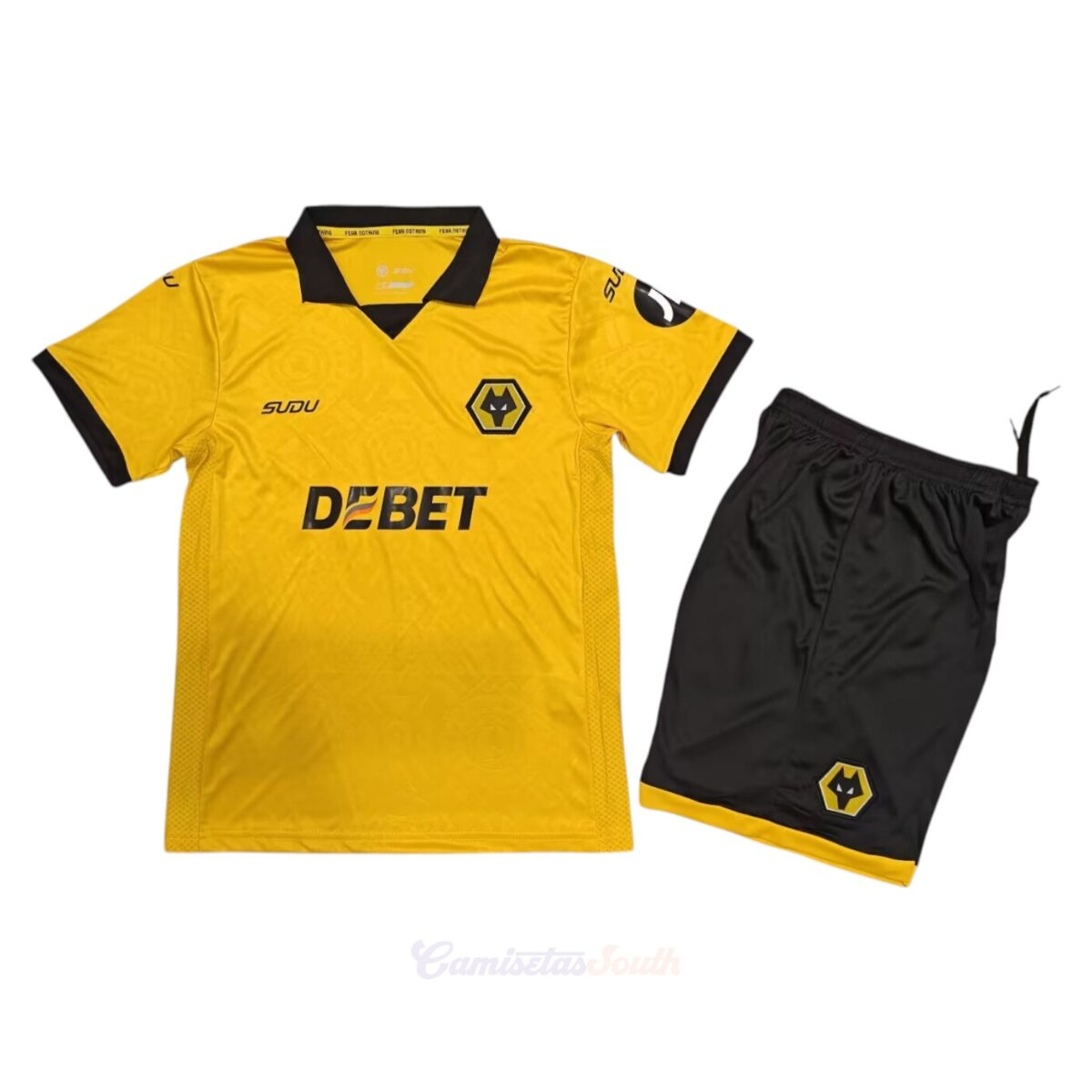 CAMISETA PRIMERA EQUIPACIÓN WOLVERHAMPTON 25/26 VERSIÓN INFANTIL