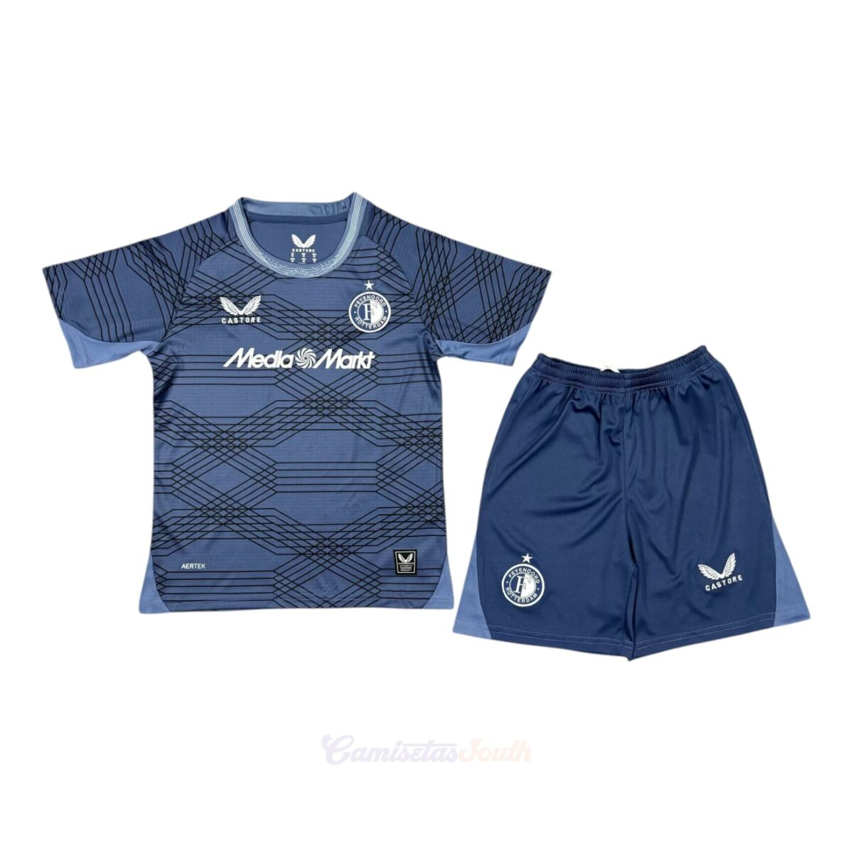 CAMISETA SEGUNDA EQUIPACIÓN FEYENOORD 25/26 VERSIÓN INFANTIL