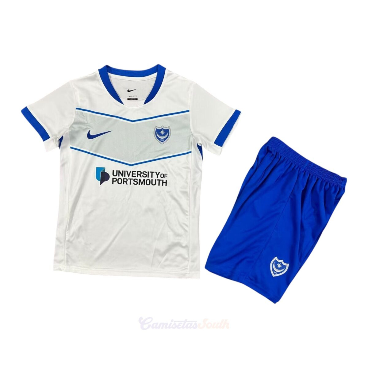 CAMISETA SEGUNDA EQUIPACIÓN PORTSMOUTH 25/26 VERSIÓN INFANTIL