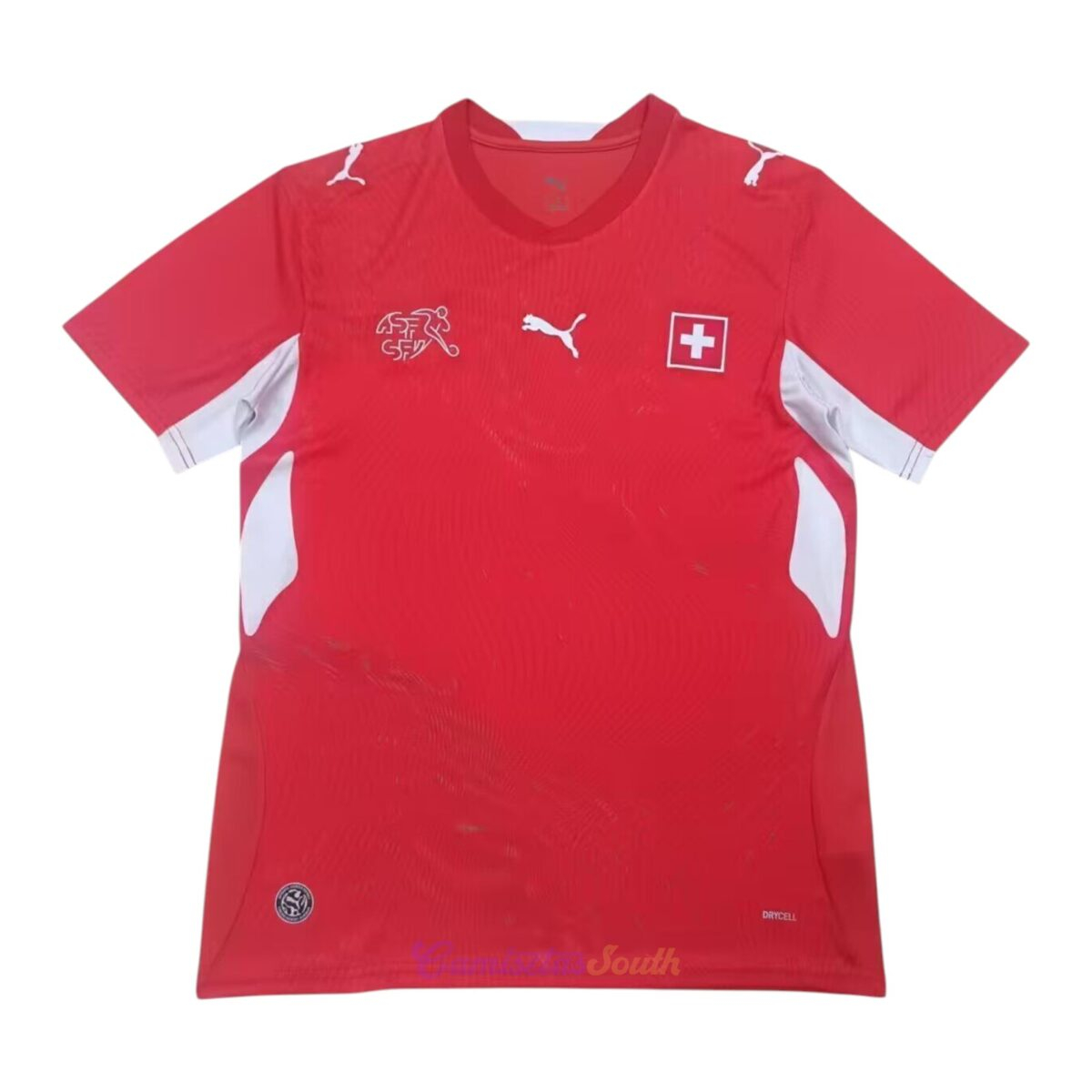 CAMISETA PRIMERA EQUIPACIÓN SUIZA 2026 VERSIÓN FAN