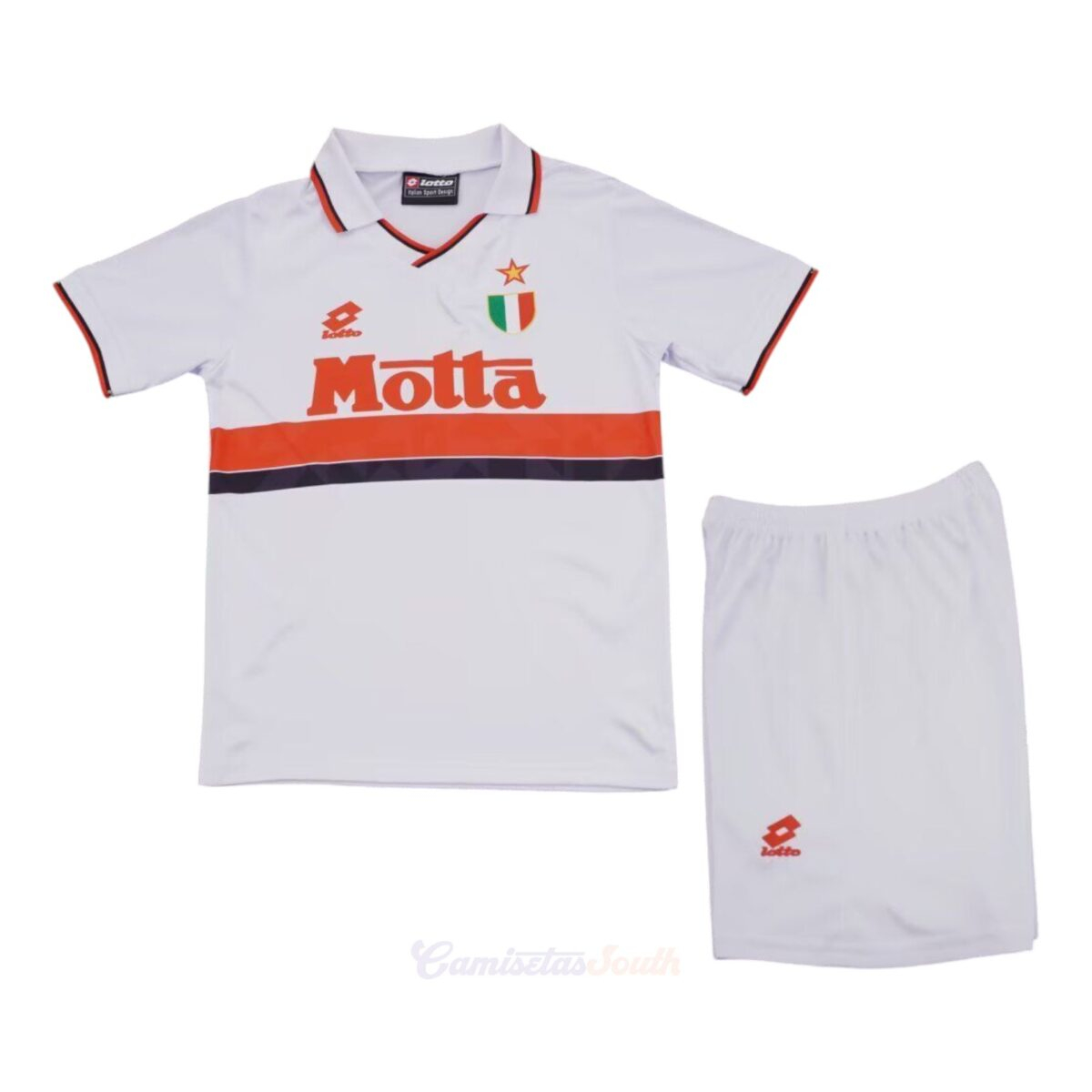 CAMISETA SEGUNDA EQUIPACIÓN AC MILAN 1993/94 INFANTIL