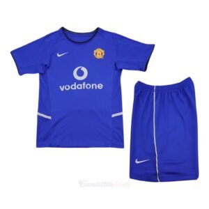 CAMISETA TERCERA EQUIPACIÓN MANCHESTER UNITED 2002/03 INFANTIL