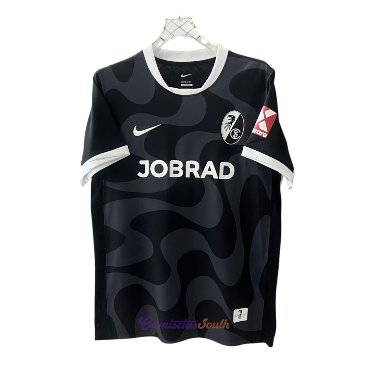 CAMISETA SEGUNDA EQUIPACIÓN SC FREIBURG 25/26 VERSIÓN FAN