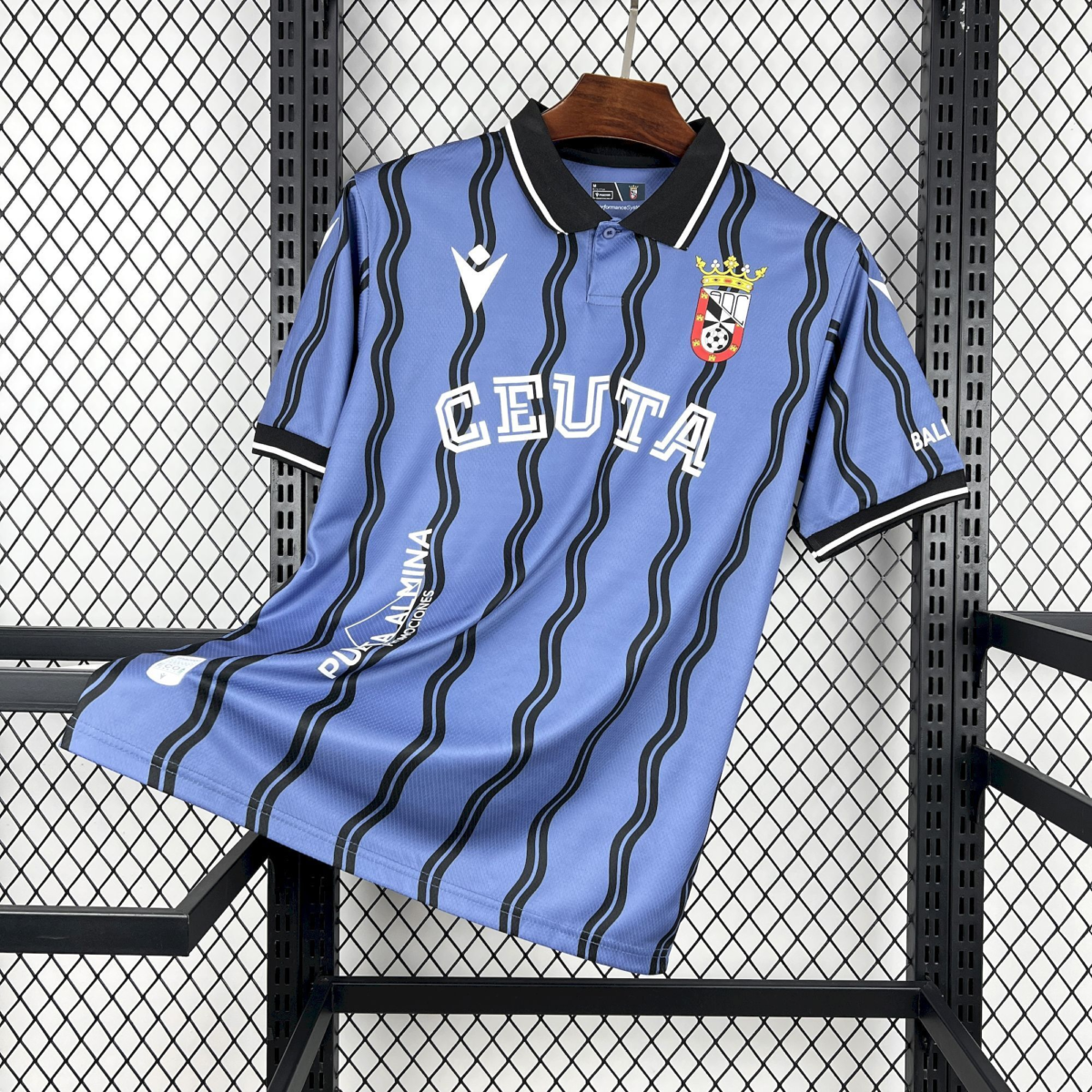 CAMISETA SEGUNDA EQUIPACIÓN AD CEUTA 25/26 VERSIÓN FAN