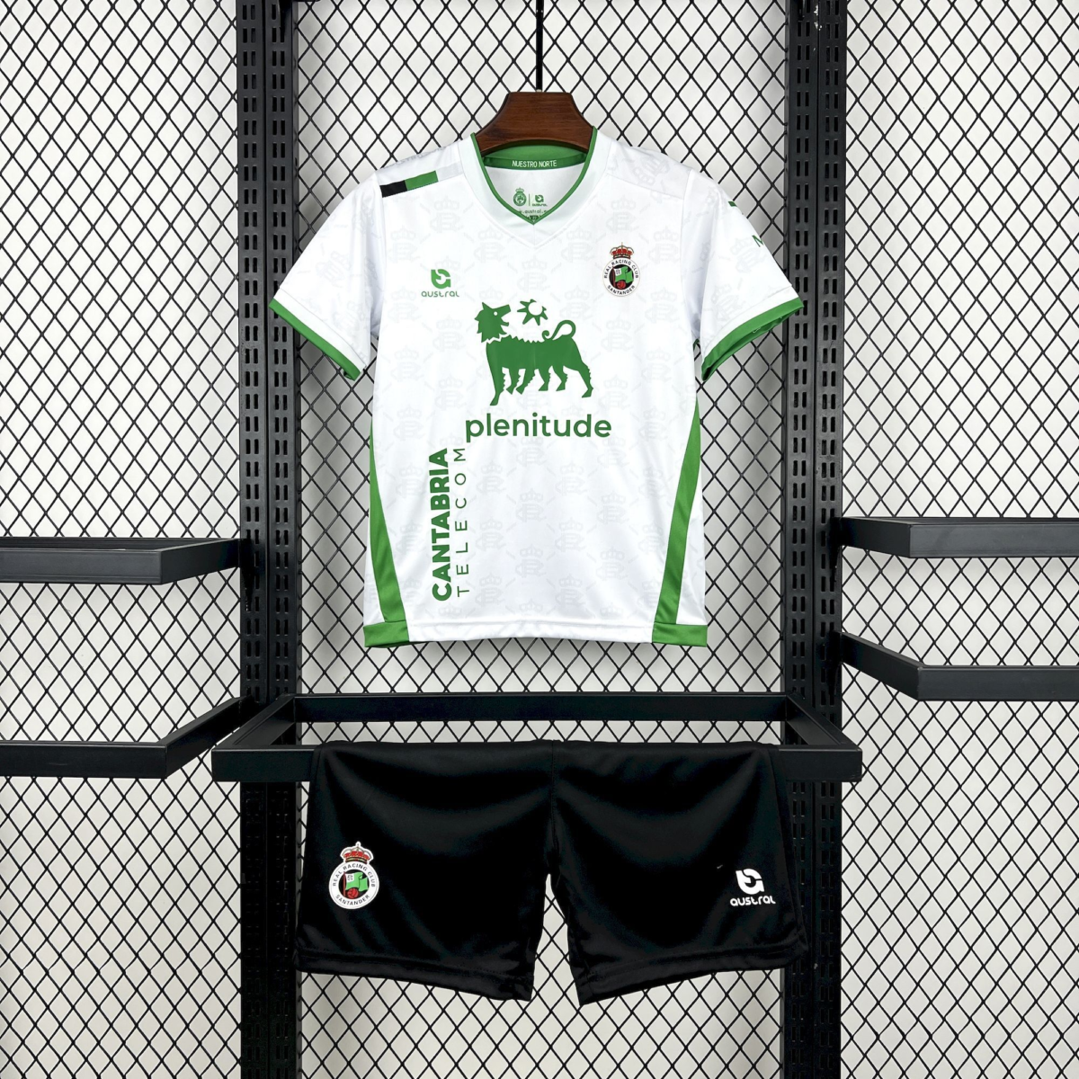 CAMISETA PRIMERA EQUIPACIÓN RACING DE SANTANDER 25/26 VERSIÓN INFANTIL