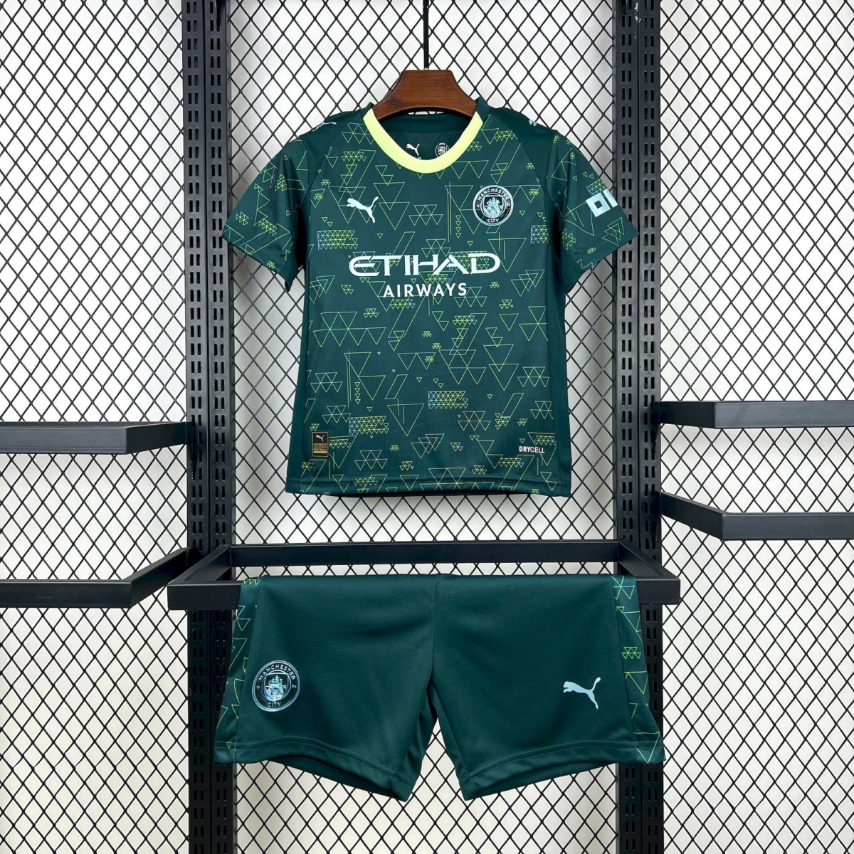 CAMISETA CUARTA EQUIPACIÓN MANCHESTER CITY 25/26 VERSIÓN INFANTIL