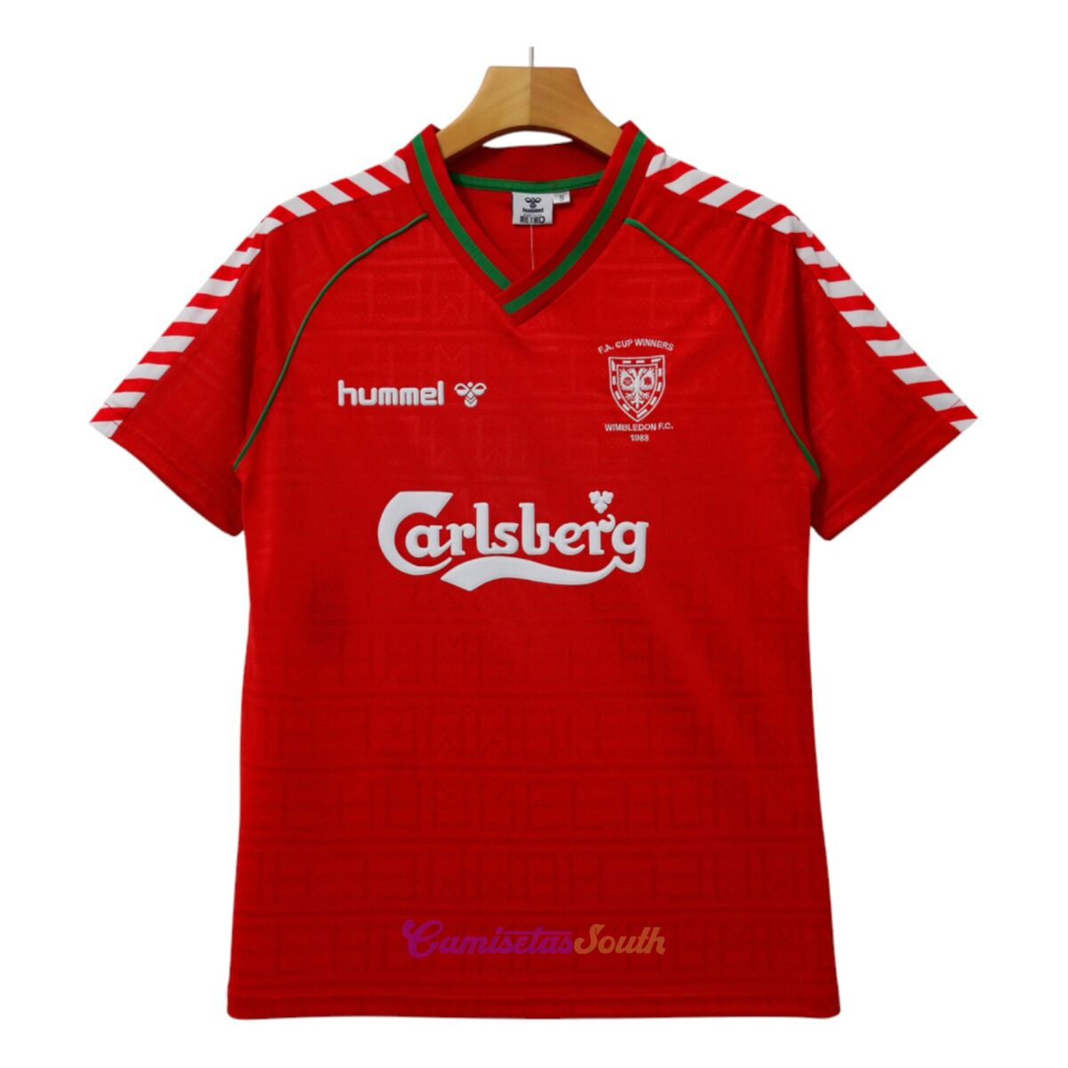 CAMISETA SEGUNDA EQUIPACIÓN WIMBLEDON 1988/89