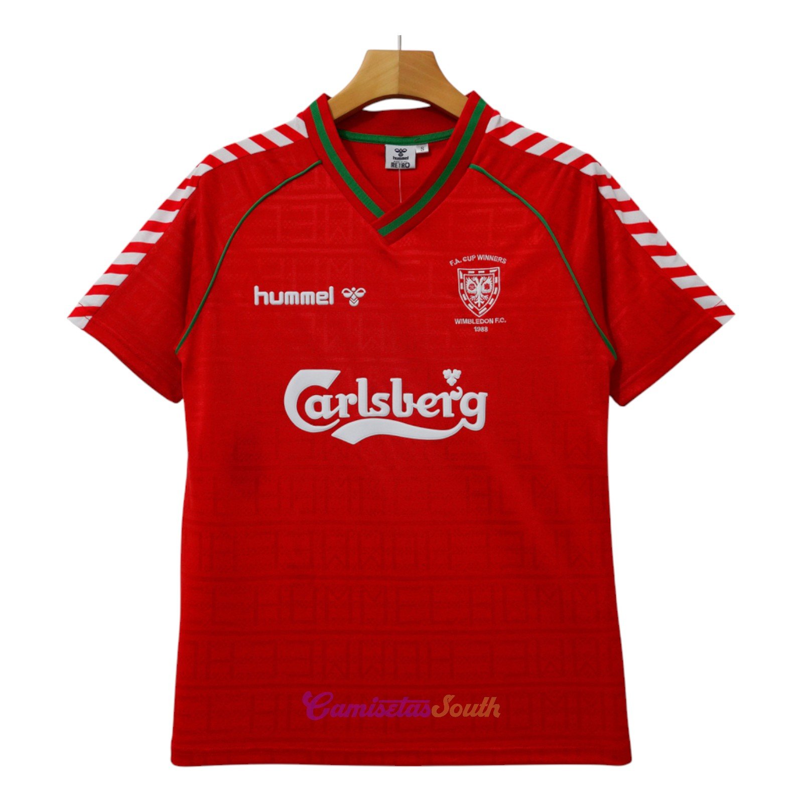 CAMISETA SEGUNDA EQUIPACIÓN WIMBLEDON 1988/89