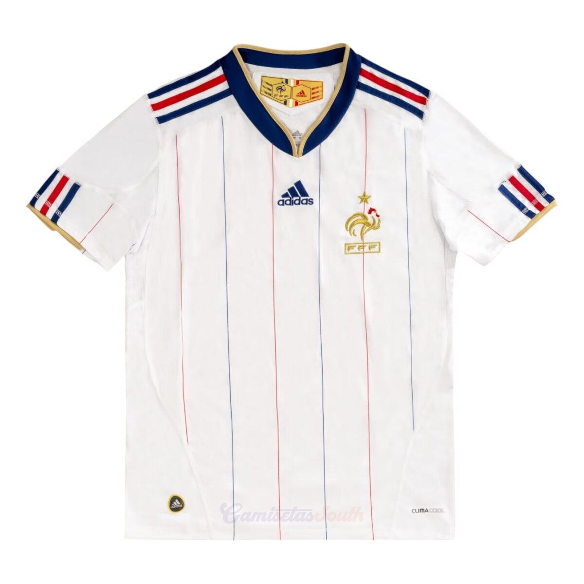 CAMISETA SEGUNDA EQUIPACIÓN FRANCIA 2010