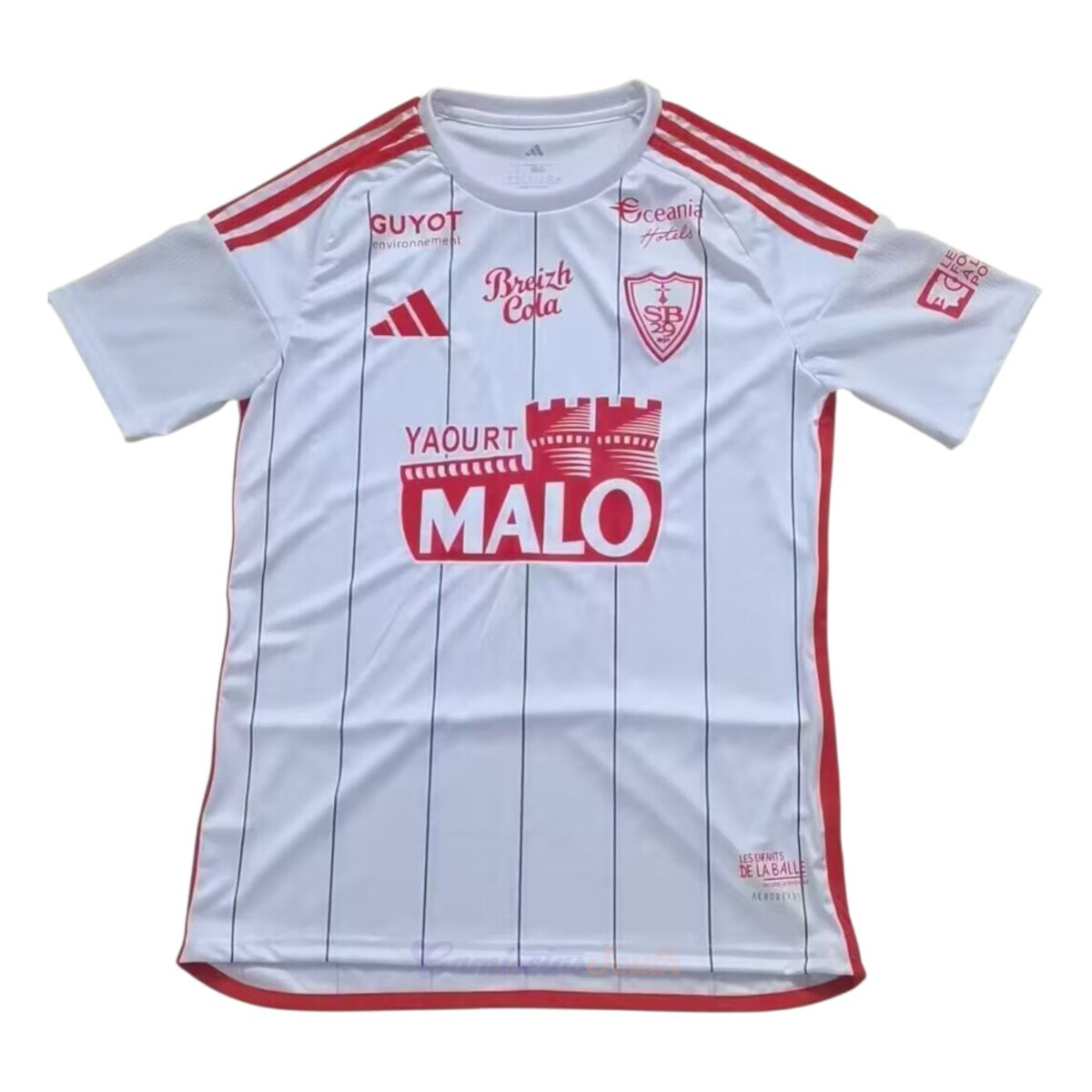 CAMISETA SEGUNDA EQUIPACIÓN STADE BRESTOIS 25/26 VERSIÓN FAN