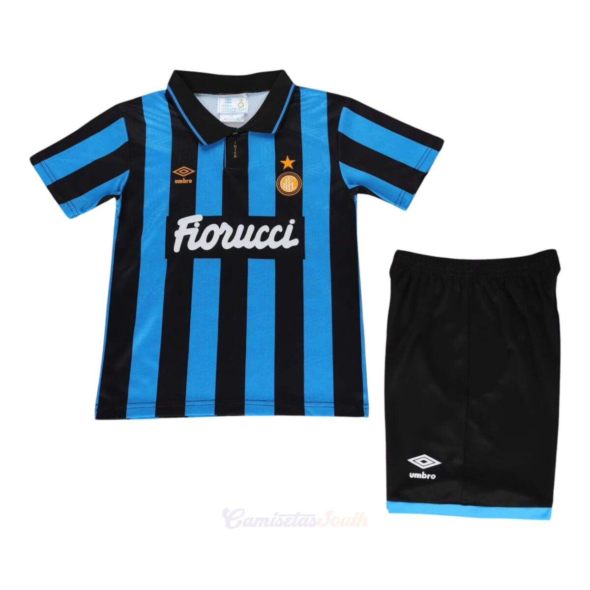 CAMISETA PRIMERA EQUIPACIÓN INTER DE MILAN 1992/94 INFANTIL
