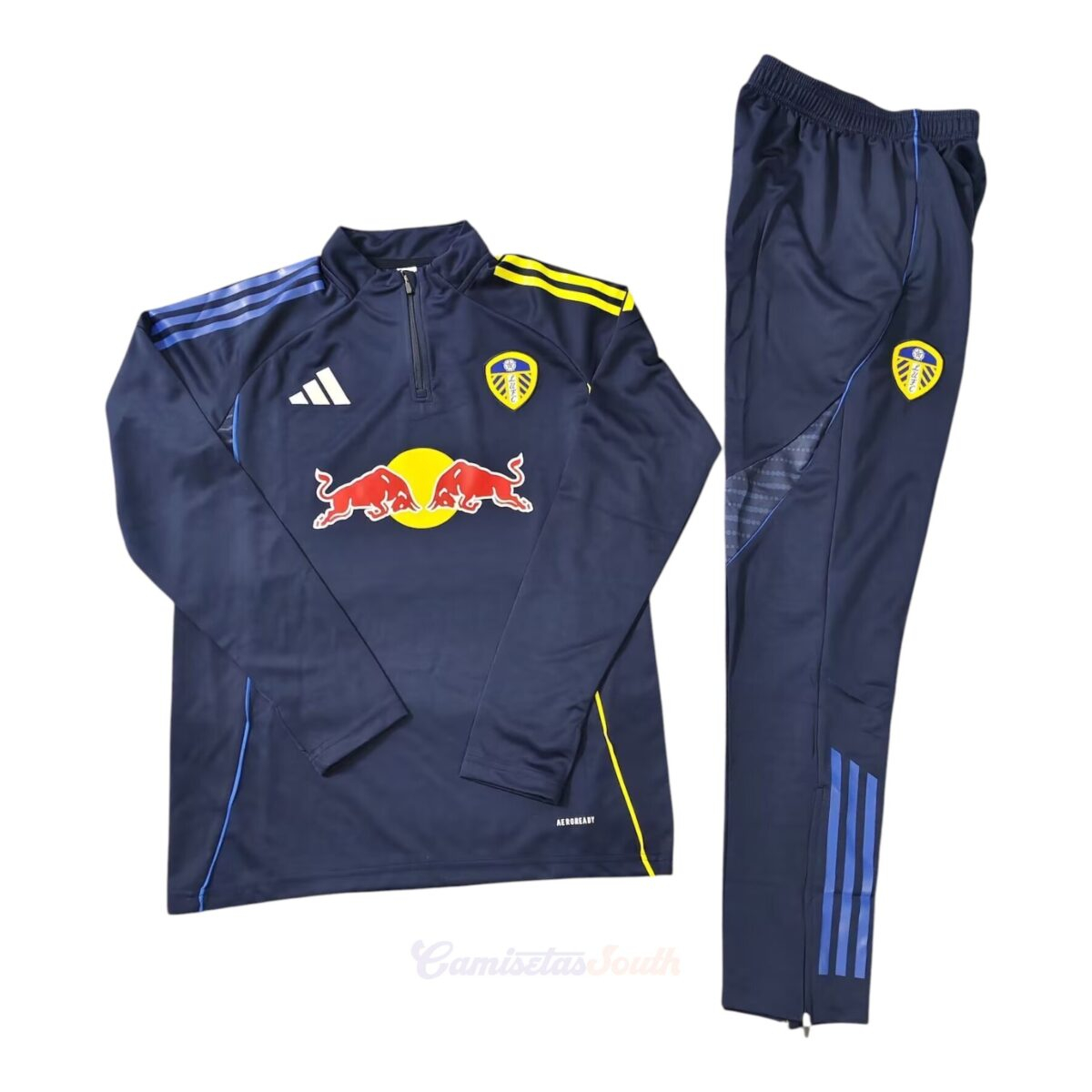 CONJUNTO DE BUZO MEDIO CIERRE LEEDS UNITED