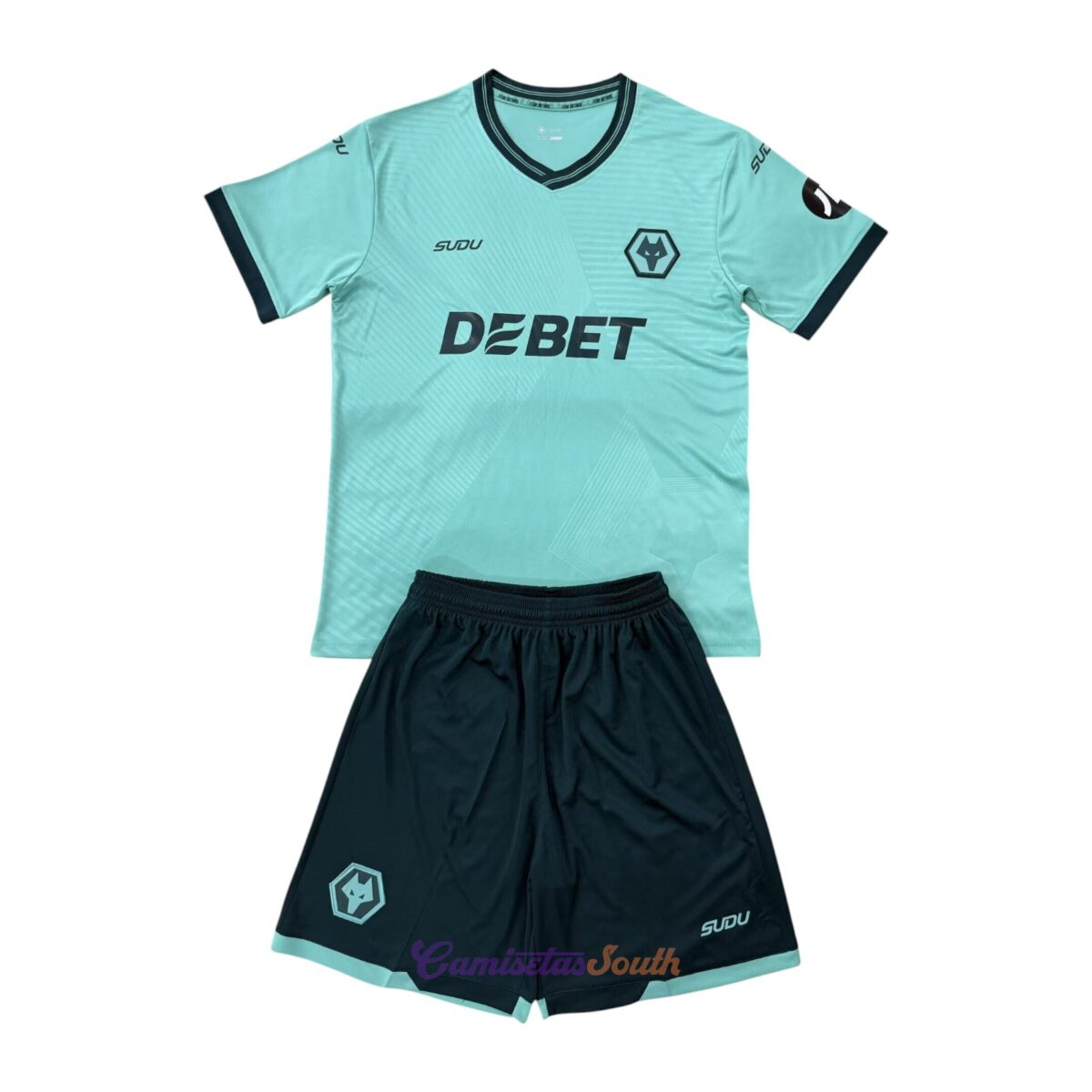 CAMISETA SEGUNDA EQUIPACIÓN WOLVERHAMPTON 25/26 VERSIÓN INFANTIL
