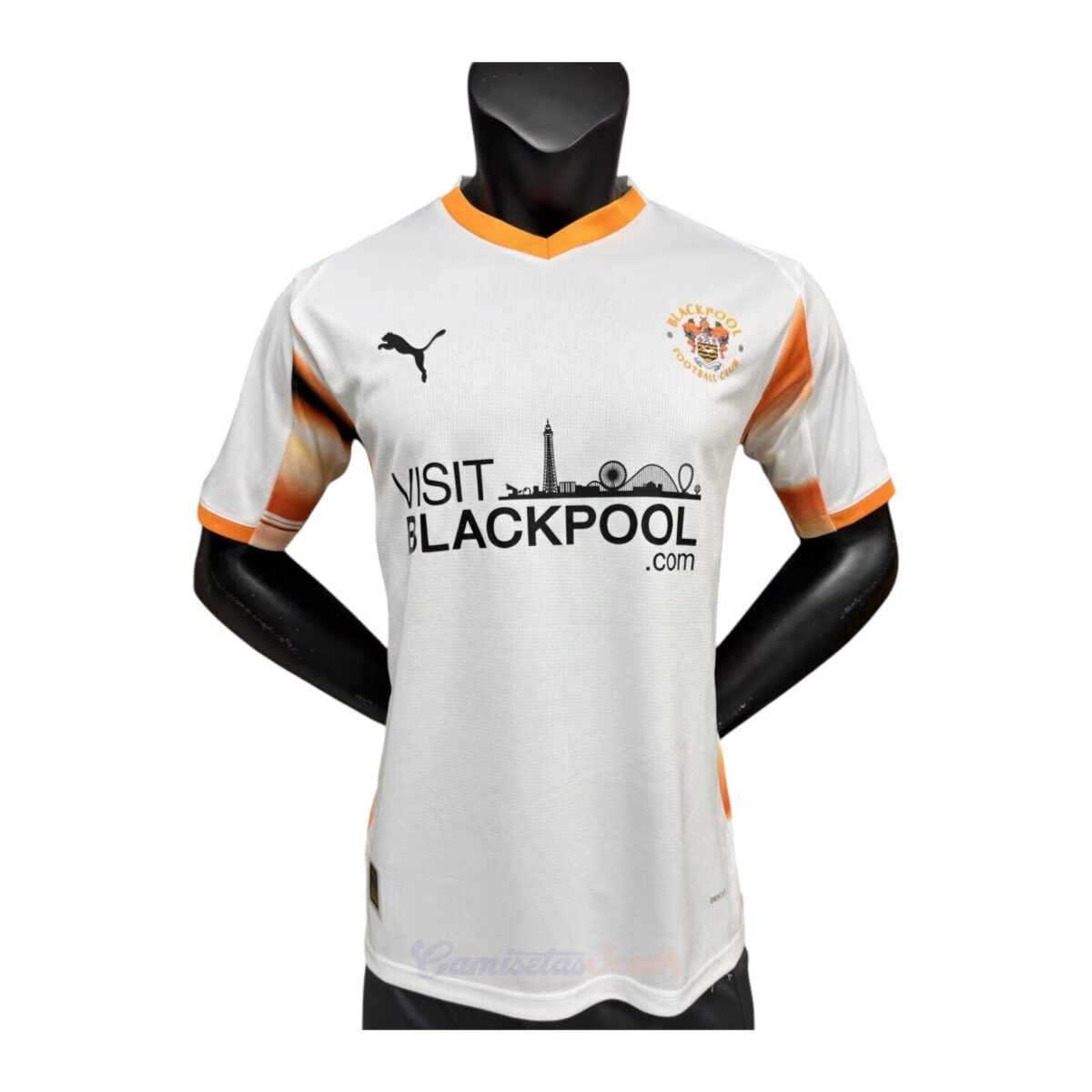 CAMISETA SEGUNDA EQUIPACIÓN BLACKPOOL 25/26 VERSIÓN FAN