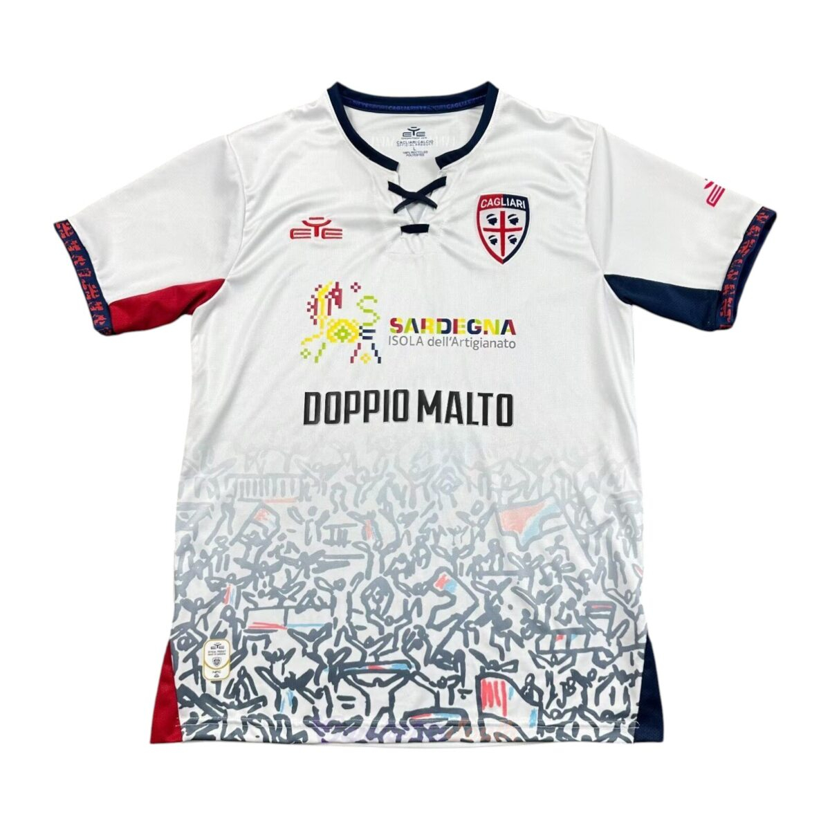 CAMISETA SEGUNDA EQUIPACIÓN CAGLIARI 25/26 VERSIÓN FAN