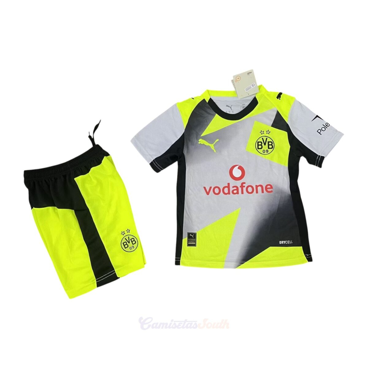 CAMISETA SEGUNDA EQUIPACIÓN BORUSSIA DORTMUND 25/26 VERSIÓN INFANTIL