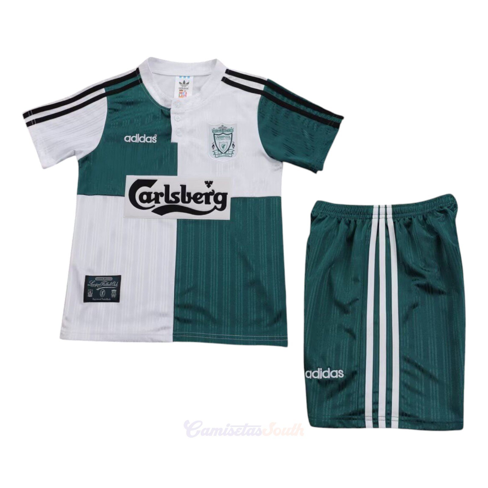 CAMISETA SEGUNDA EQUIPACIÓN LIVERPOOL 1995/96 INFANTIL