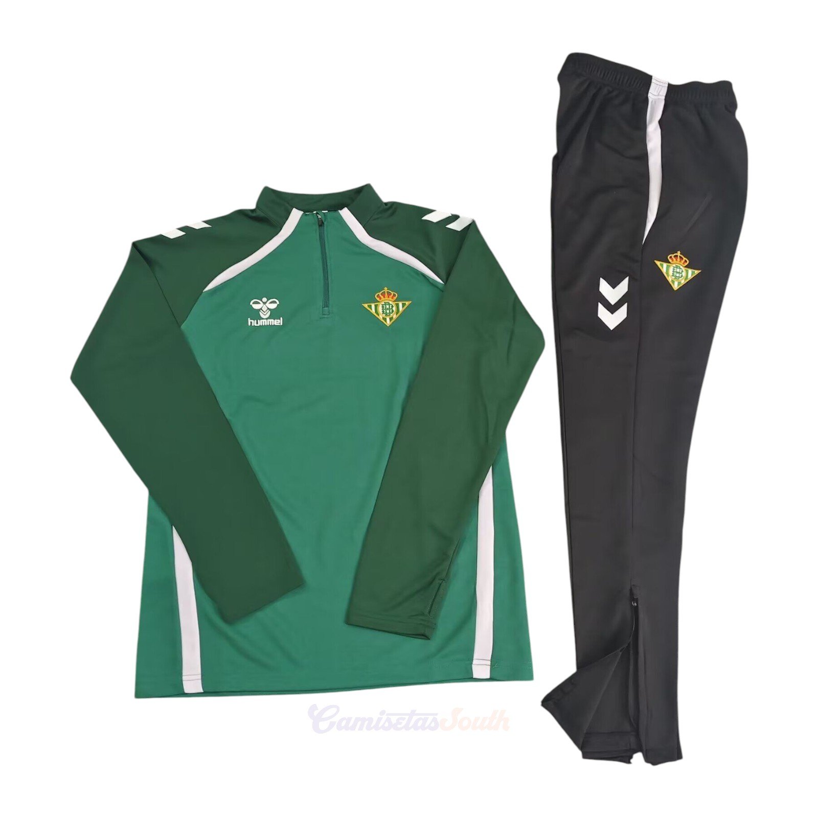 CONJUNTO DE BUZO MEDIO CIERRE REAL BETIS