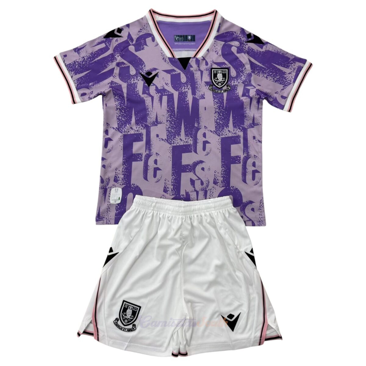 CAMISETA SEGUNDA EQUIPACIÓN SHEFFIELD WEDNESDAY 25/26 VERSIÓN INFANTIL