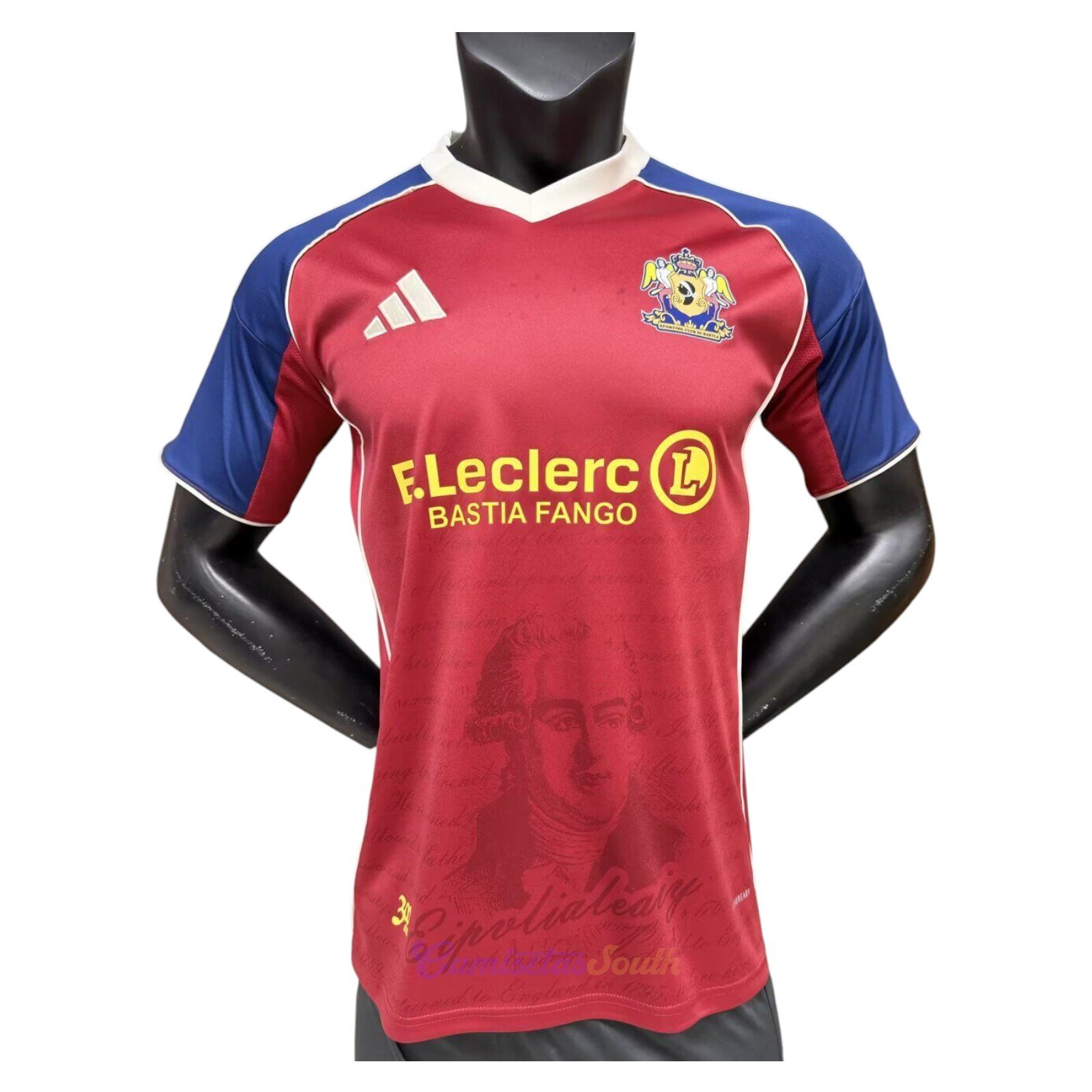 CAMISETA TERCERA EQUIPACIÓN SC BASTIA 25/26 VERSIÓN FAN