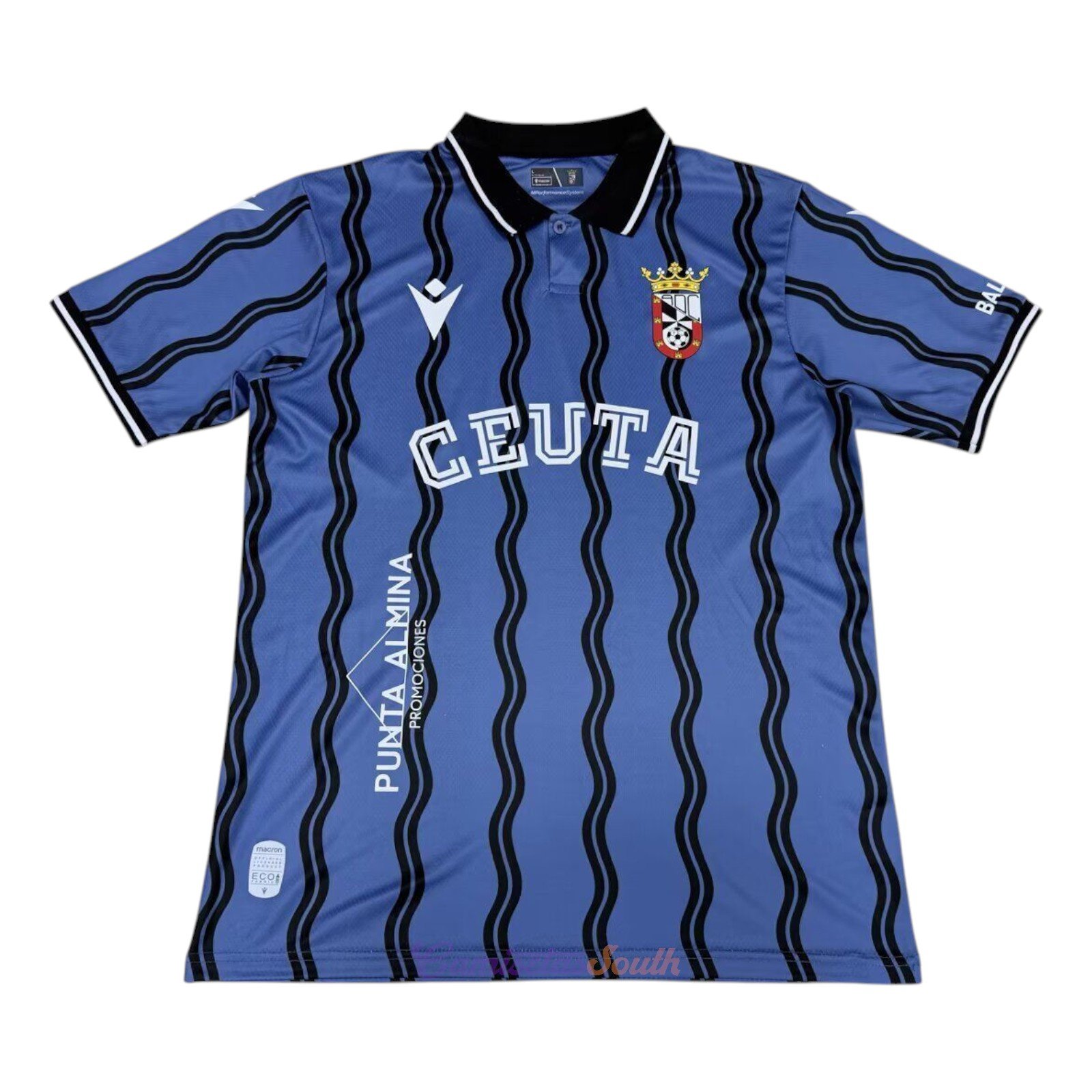 CAMISETA SEGUNDA EQUIPACIÓN AD CEUTA 25/26 VERSIÓN FAN