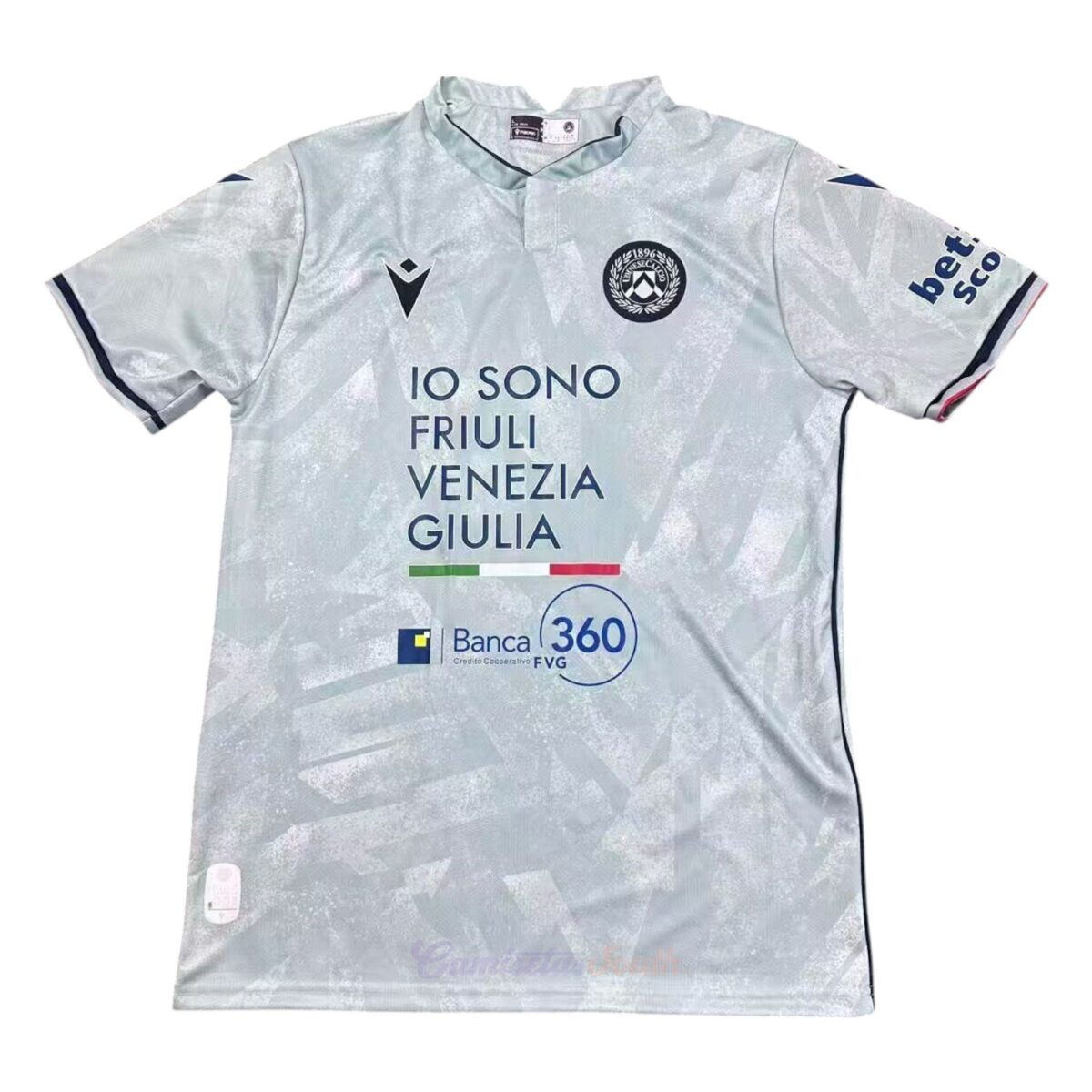 CAMISETA SEGUNDA EQUIPACIÓN UDINESE 25/26 VERSIÓN FAN