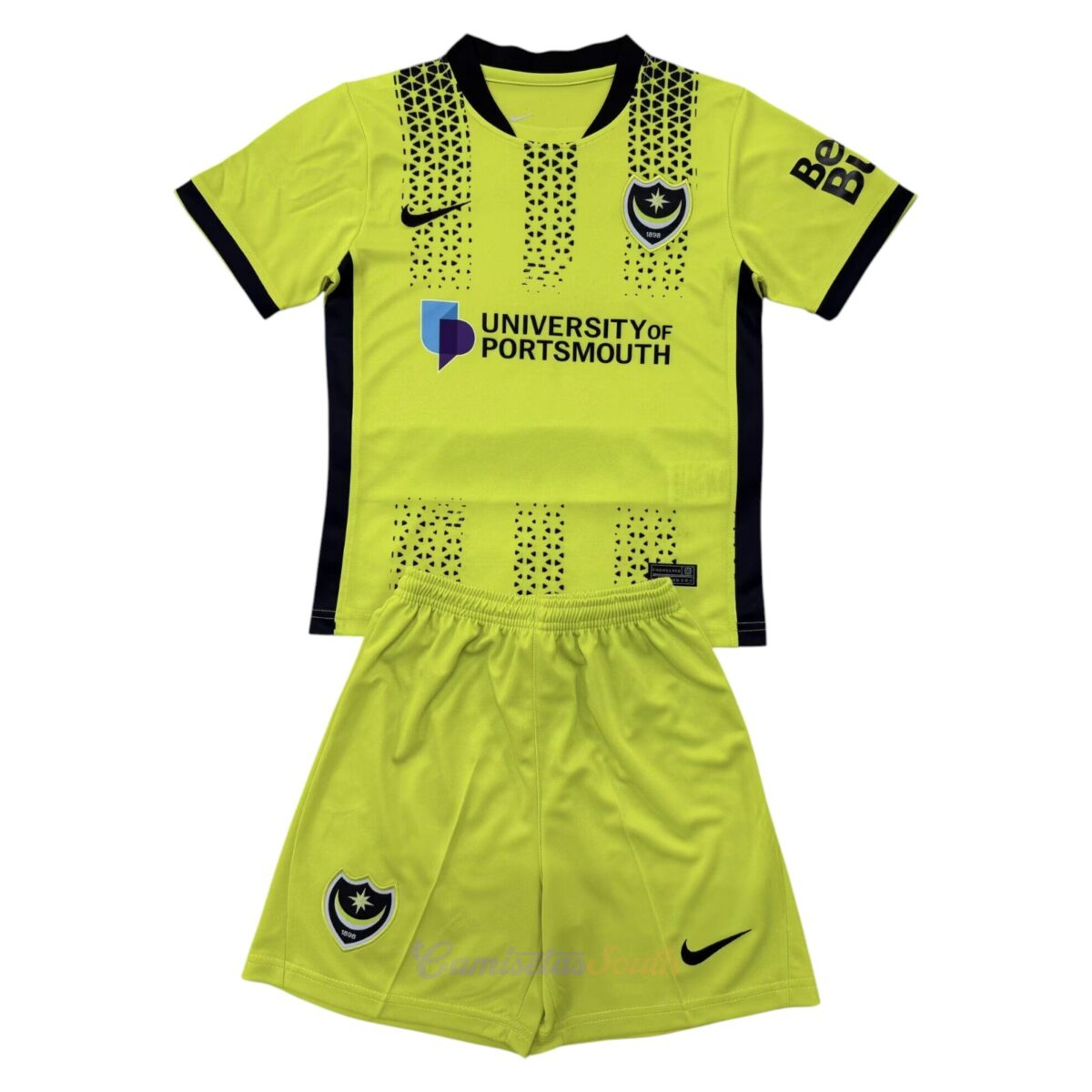 CAMISETA TERCERA EQUIPACIÓN PORTSMOUTH 25/26 VERSIÓN INFANTIL