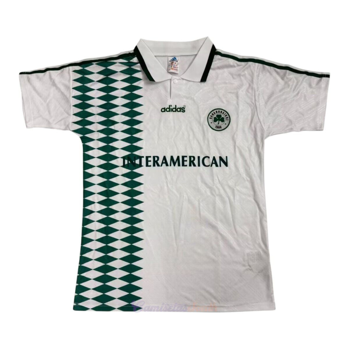 CAMISETA SEGUNDA EQUIPACIÓN PANATHINAIKOS FC 1995/96