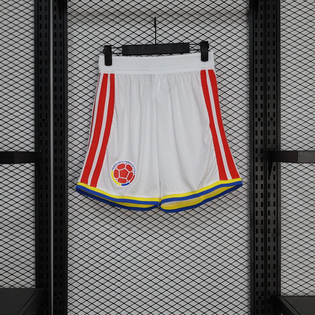 SHORTS PRIMERA EQUIPACIÓN COLOMBIA 2026 VERSIÓN JUGADOR
