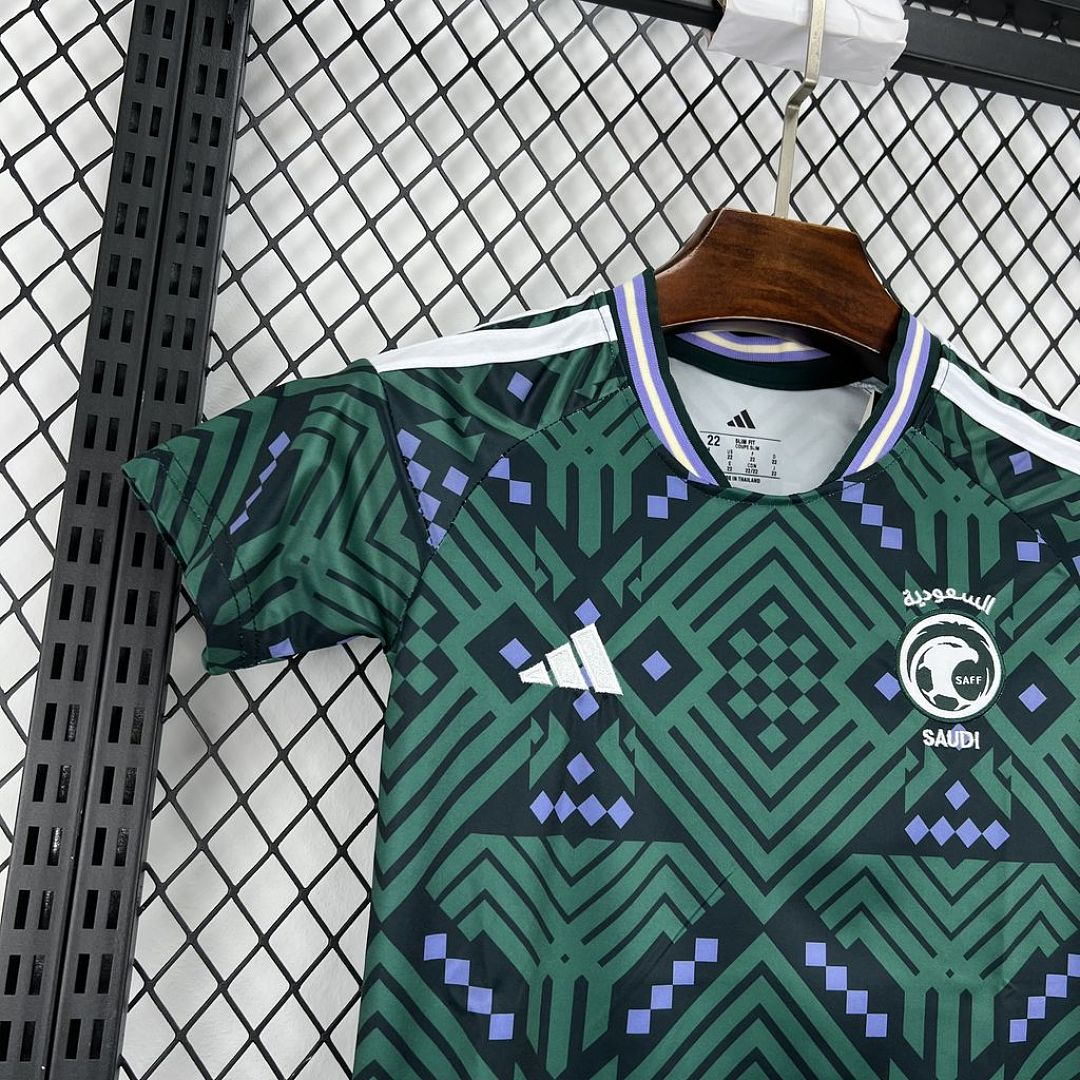 CAMISETA PRIMERA EQUIPACIÓN ARABIA SAUDITA 2026 VERSIÓN INFANTIL - Imagen 3
