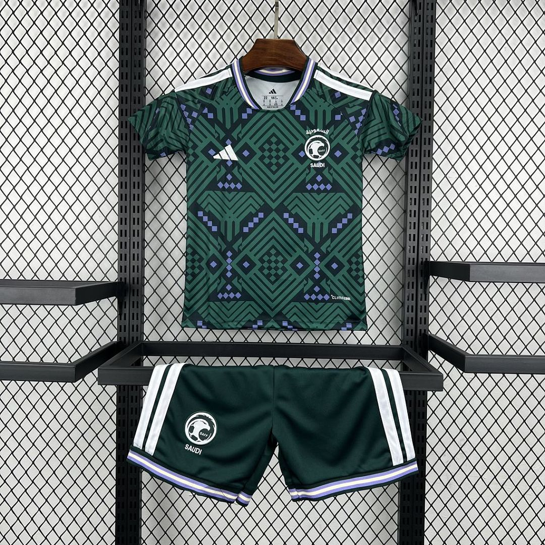 CAMISETA PRIMERA EQUIPACIÓN ARABIA SAUDITA 2026 VERSIÓN INFANTIL