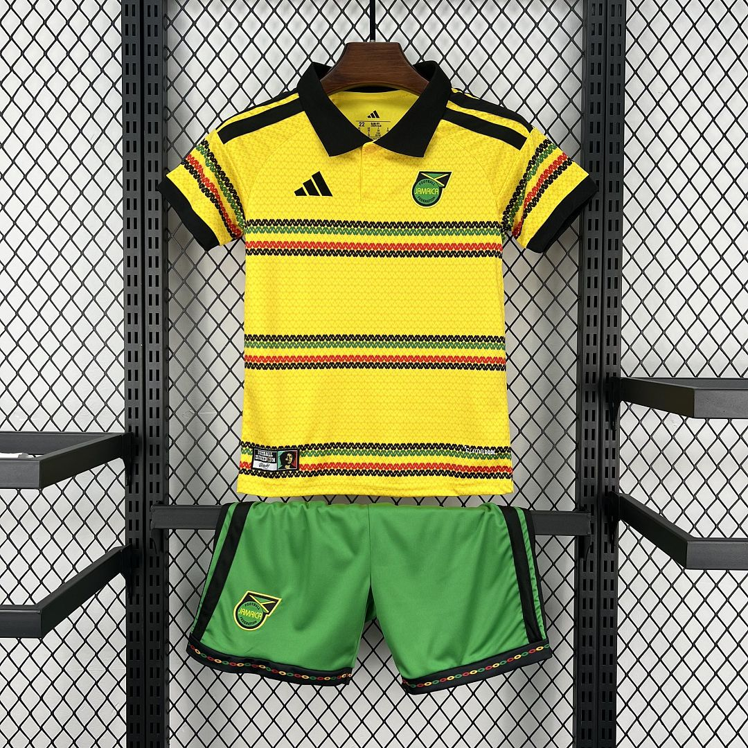 CAMISETA PRIMERA EQUIPACIÓN JAMAICA 2026 VERSIÓN INFANTIL