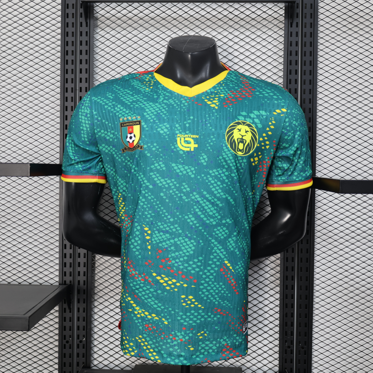CAMISETA PRIMERA EQUIPACIÓN CAMERÚN 2026 VERSIÓN JUGADOR